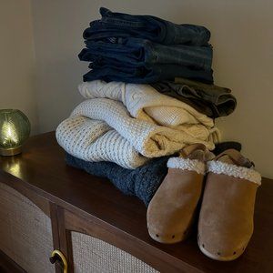 NWOT Madewell Shearling Clogs 11